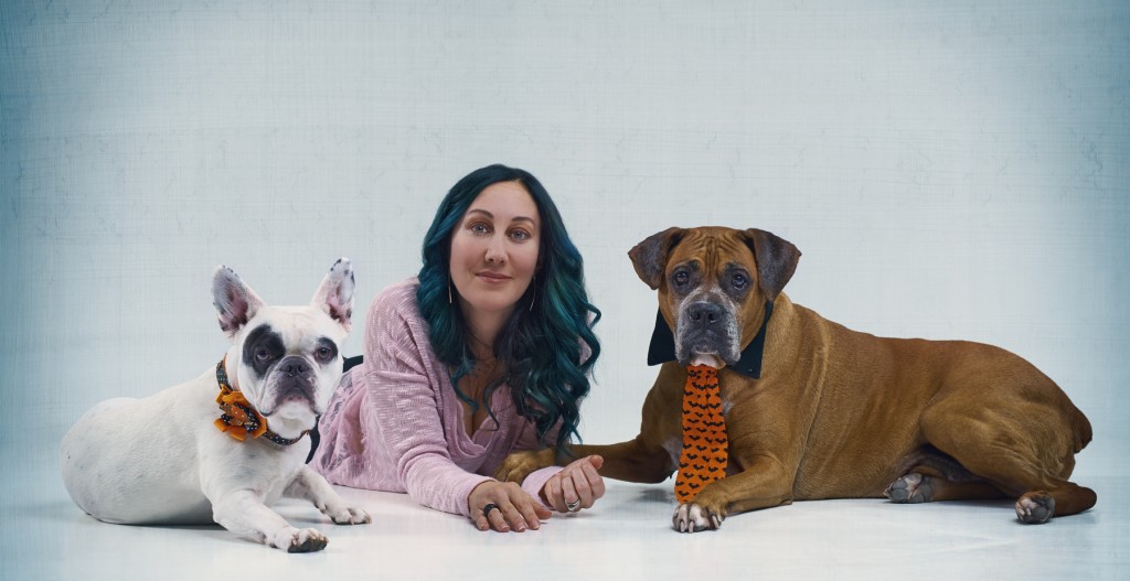 Halloween themed pet photoshoot