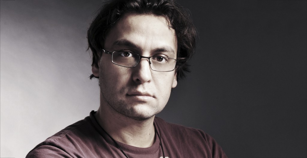 intellectual man headshot studio portrait